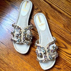 Sam Edelman: Bay Jewel Flat (Eggshell)